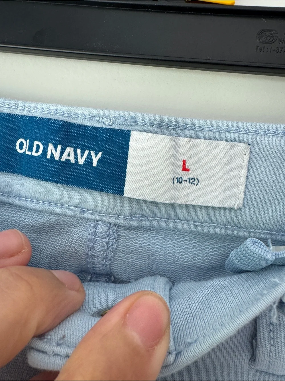 Old Navy Light Blue Kids Cuffed Shorts